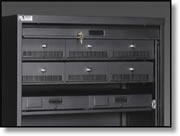 Heavy duty multi media storage locker